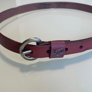 Ed Hardy Handmade All Leather Belt